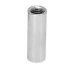 10Pcs Coupling Nut Female Thread Round Rod Connector 304 Stainless