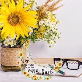 Gifts for Gigi Acrylic Moon Deco Gigi Birthday Gifts, Touching Sayings Engraved 5.0 x 5.0 inch Mothers Day Christmas Birthday Gifts for Gigi, Gifts Ideas for Gigi Mom decorative-signs 756