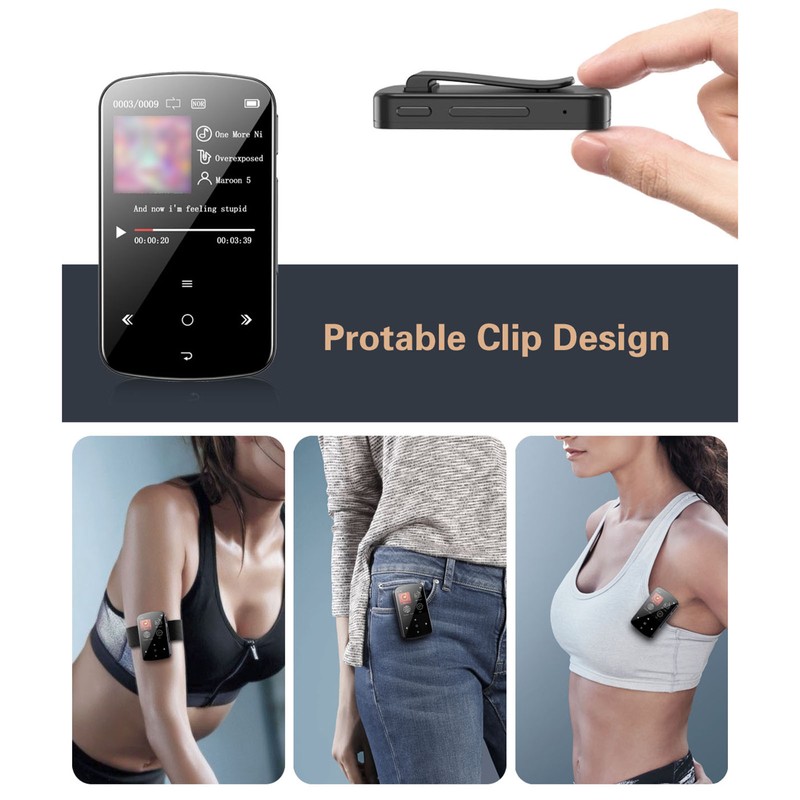 M9 MP3 Music Player 1.5inch Organic Light Emitting Diode Screen