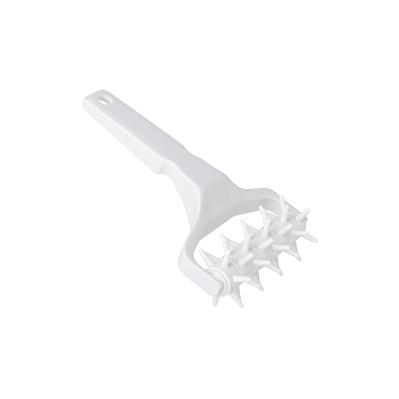 Ateco Dough Docker, White , 5.25-Inches wide