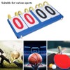 Portable Flip Sports Scoreboard Score Conuter for Table Tennis Basketball