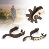 Low Carbon Steel Hand Sculpture Elegant Appearance Cowboy Horse Boot