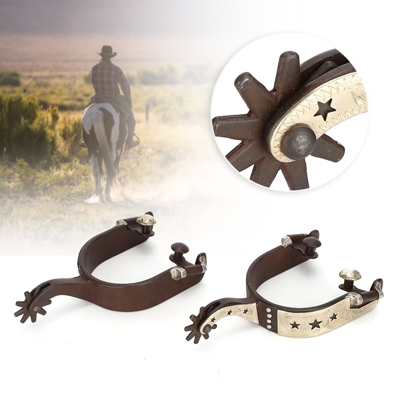 Low Carbon Steel Hand Sculpture Elegant Appearance Cowboy Horse Boot