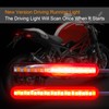 Kinstecks 2PCS Motorcycle Indicators Flowing Turn Signal Lights Driving Light