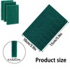 10Pcs Green Non-Scratch Reusable Heavy Duty Scour Pads Sponge Dish