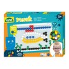 Lena 35629 Mosaic Plug-In Game Set, Mosaic with 120 Plugs,