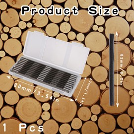 Planer Blade 82 mm HSS Set Reversible Blade 82 x 5.5 x 1.1 mm Electric Planer Hss Blade for Planer Hand Hob Woodworking Machines Pack of 10