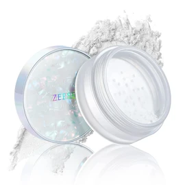Zeesea Feather Light Loose Powder, Increased Transparency, Includes Exclusive Powder Puff to Reduce Shine and Waterproof, Prevents Makeup From Collapsing, Suitable for All Skin Types (01)