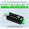 Industrial USB TO RS485 Bidirectional Converter Onboard CH343G Chip, Multi-Protection