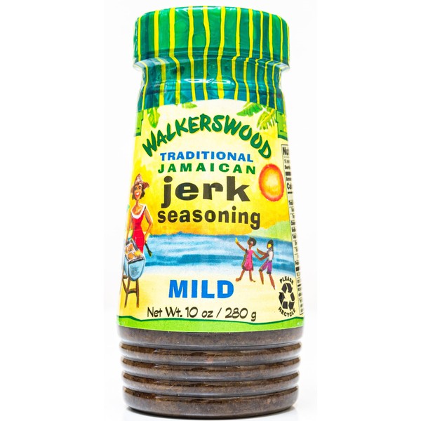 Walkerswood Jamaican Jerk Sazonador 295.73 ml (10 oz), paquete de 1