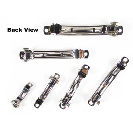 French Barrette Style Hair Clips 80mm 3 1/8 inch (50) 23008 by Trimweaver