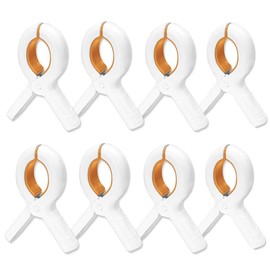 8 Pcs Beach Towel Clips Towel Pegs Large Strong Grip Clothes Pegs Beach Towel Clips for Sun Loungers Non-Slip Towel Pegs for Sunbeds Beach Garden Pool Tablecloths