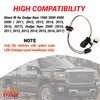 MQparts 2PCS 68193062AB Headlight Lamp Wiring Harness Compatible with Dodge
