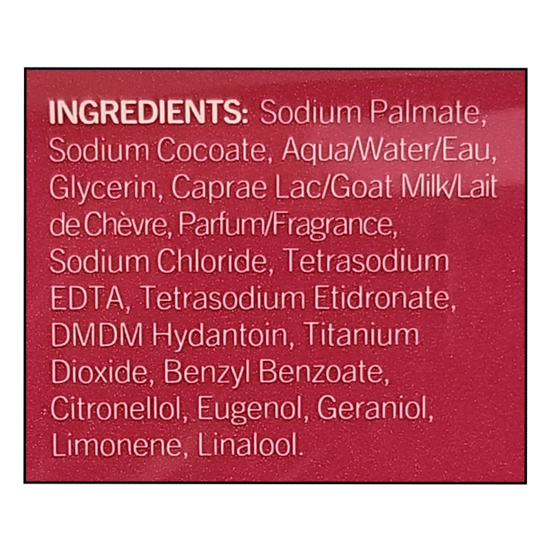 Caprina Fresh Goat's Milk Soap Original Formula, 16x110g bars, 1.76kg/62