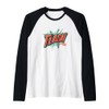 Brighten Your Day with this Flash Statement Look Raglan Baseball
