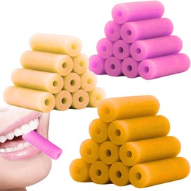 Paquete 10 Masticables de Ortodoncia, Alineación y Retenedores Protectores Bocales, Goma Suave para ejercitar Mandíbula 10 piezas (Rosa)