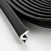 Weather Stripping Door Seal, Q-Shaped Kerf Foam Strip, 8 FT,