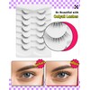 Natural Eyelashes, Wispy Eye Lashes, Gradient Volume Lashes, Natural Look,