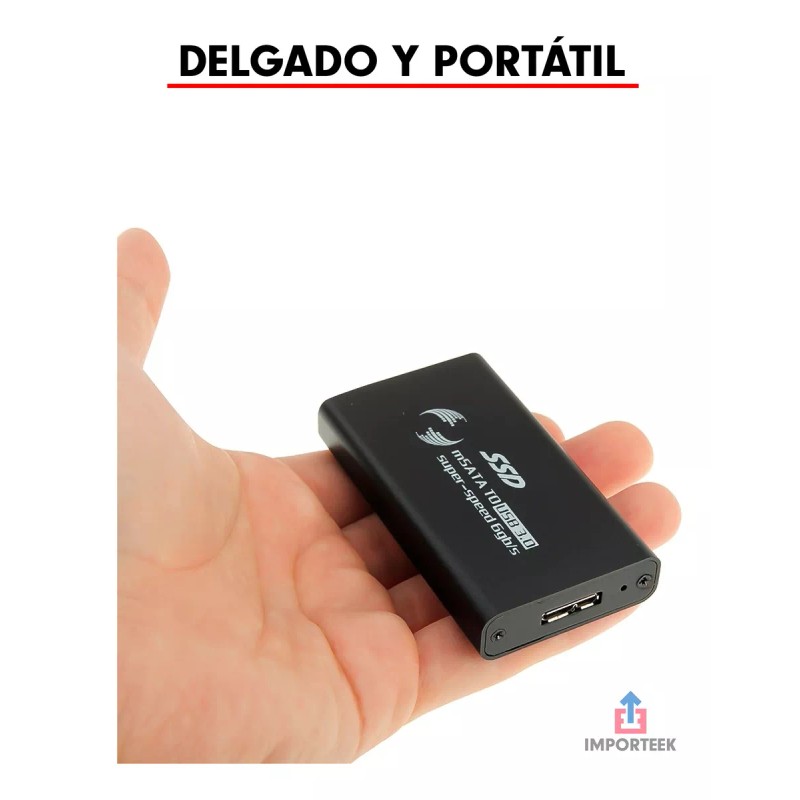 Importeek Case Gabinete Ssd M2 Disco Duro Externo Ngff Usb