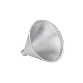 HIC Kitchen Wide-Mouth Aluminum Funnel for Liquids and Dry Goods, 2-Ounce