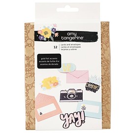 Amy Tan 348262 Card Kit Embellishments, Multicolor