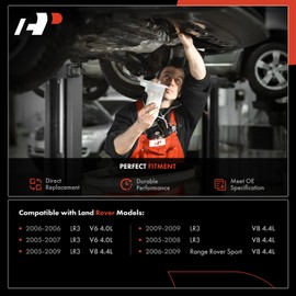 A-Premium Fuel Filter Assembly Compatible with Land Rover LR3 2005-2009 LR4 2010-2016 Range Rover Sport 2006-2009 3.0L 4.0L 4.2L 4.4L 5.0L