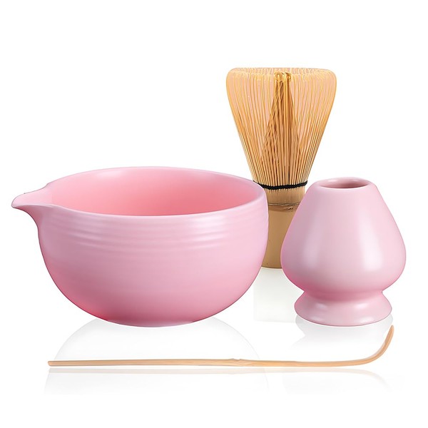 4pcs Matcha Whisk Set, Matcha Kit, Matcha Whisk and Bowl,