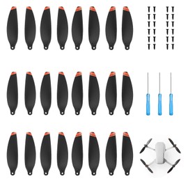Propeller Compatible with DJI Mini 4K, Mini 2/SE/2 SE, 24 Pieces of Low Noise Wind 4726 FM Propeller Blade, Replaceable Noise Reduction Drone Accessories, Including Screws and Screwdriver