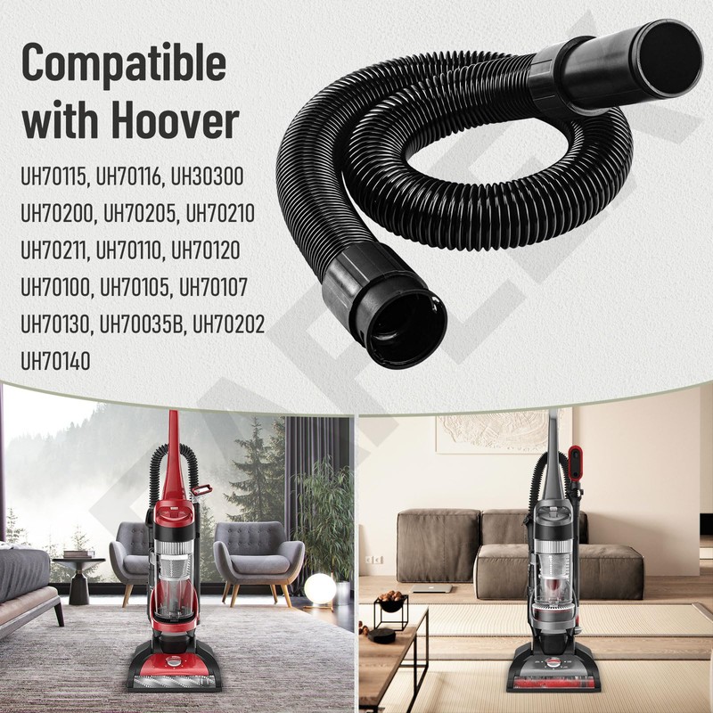 Bagless Upright Vacuum Cleaner Hose Assembly Compatible with Hoover UH70200