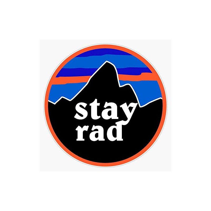 Rad Bumper Sticker Vinyl Decal 5 inches