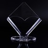 Transparent Acrylic Napkin Holder Paper Serviette Dispenser Decorative Tissue Rack