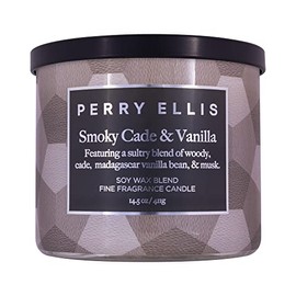Perry Ellis Candle Scented Candles, Smoky Cade & Vanilla Soy Candle