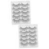 NOLITOY Sets d False Lashes Natural Look Lightweight Material Suitable