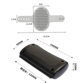 Pack of 2 Deshedding Brush for Dogs, Groomify Mr Waggy Tails Deshedding Brush, Deshedding Dog Brush, Pet Hair Removal Brush Grooming Tool, Grooming Combs for Pet