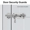 Slide Gate Latch Bolt Safety Door Lock with Padlock Hole