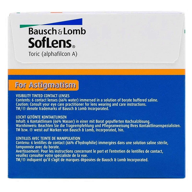 SofLens Toric Soft Monthly Lenses