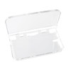 Bealuffe Clear Hard Case for 3DS XL, Transparent Protective Cover