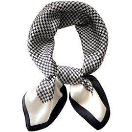 Dailyacc Hair Bandanas Scarf For Women Lightweight Fashion Neck Silk Satin Head Scarves For Sleeping Handbags Scarf/27.5"