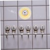 Ipetboom Suction Cup Clock Silent Shower Clock for Bathroom for