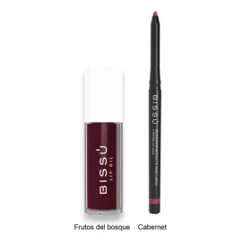 Lip Combo Brillo Lip Oil Bissu + Delineador Bissu