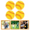 Outanaya 4pcs Sponge Baseball Foam Squeeze Ball Sports Training Ball