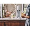 sodastream 1L Twin Pack Dishwasher Safe Slim Bottle (White)
