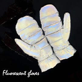 FIORETTO Womens Mittens Winter Warm Snow Mitten for Cold Weather