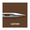 Klasse Leather Needles, Assorted 80 and 90, 1 Pack, 6pcs,