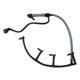 Hoypeyfiy 1746583 Injector Fuel Return Leak Off Pipe Replacement for Ford Transit Mk7 Mk8 2.2 Land Rover Defender 2.2 RWD TD4 BK3Q9K022AG 1761932 1731740