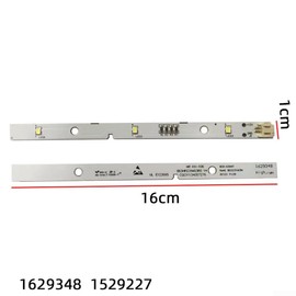 EasyByMall 2pcs LED Strip Light for Hisense Fridge LED Strip Light MDDZ-162A 1629348 1529227 DC12V