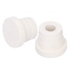 Alvinlite Pool Ladder Rubber Bumper, Set of Two White Ladder