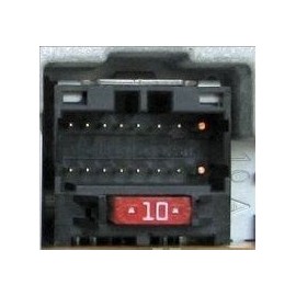 TechExpert Pioneer 16 Pin to ISO Lead Wiring Loom Power Adaptor Wire Radio Connector 24.5x10mm