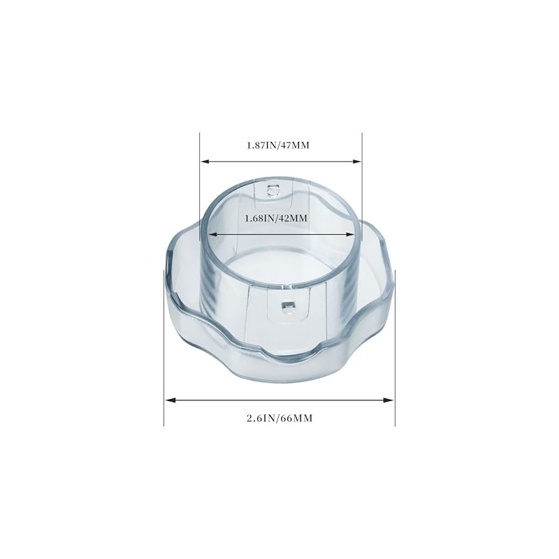 Low Profile Lid Plug for Vitamix 64oz Pro300 and Pro750