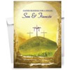 Son & Fiancée Religious Easter Card - Christian Easter Card